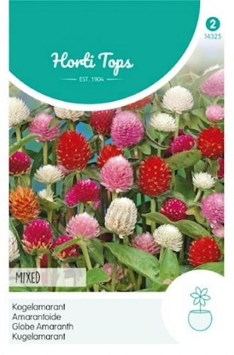 Gomphrena globosa, gomfrena, Choice Mixed cca 0,25 g